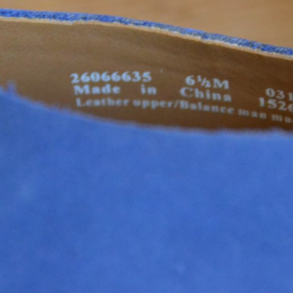 CLARKS Artisan Slingback Blue Leather Wedge Cork Platform Sandals 6.5 6 1/2 - Picture 3 of 8